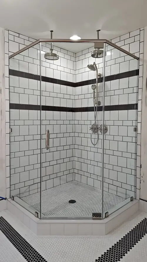 Frameless Shower Installation
